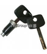 JP GROUP - 1287500400 - Личинка замка с ключом Opel Omega A/Vectra A